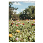 2027 Flowers Calendar (Images created by Grok) カレンダー (カバー)