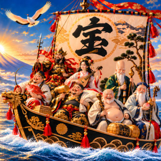 2027 Japanese Feng Shui Good Fortune Calendar – 12 カレンダー