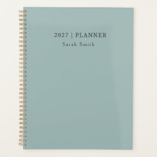 2027 Minimal Weekly Monthly Non Dated Planner プランナー手帳