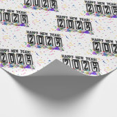 2027 Odometer Happy New Year ラッピングペーパー (角)