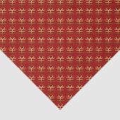 2027 Ram年の金ゴールドエンボス効果ティッシュペーパー 薄葉紙 (詳細)