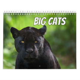2027 Signature Big Cats Collection カレンダー