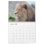 2027 Signature Big Cats Collection カレンダー (1月 2027)