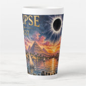 2027 Total Solar Eclipse Egypt カフェラテマグ (正面)