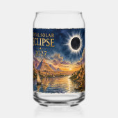 2027 Total Solar Eclipse Egypt ガラス缶 (裏面)