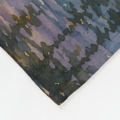 2027 Total Solar Eclipse Egypt フリースブランケット (角)