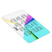 2027 Vanishing Point Calendar by Janz 4x6マグネット マグネット (右側)