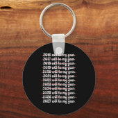 2027 Will Be My Year Procrastination New Year Reso キーホルダー (正面)