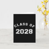 2028年のクラス カード (黄色い花)