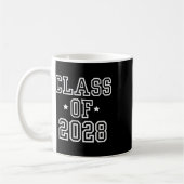 2028年のクラス コーヒーマグカップ (左)
