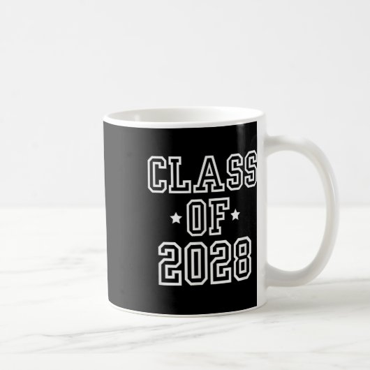 2028年のクラス コーヒーマグカップ (右)