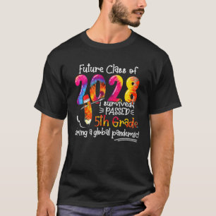 2028年の未来クラス新学期チームFifth Gra Tシャツ