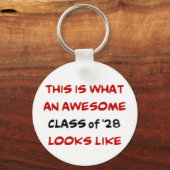 2028年クラス素晴らし、 キーホルダー (正面)