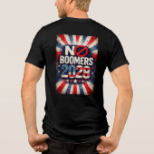 2028年ブーマー排除男子Tシャツ トライブレンドTシャツ (裏面)