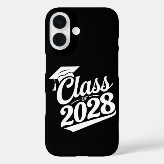 2028年卒業おめでとう 卒業式 卒業者 Case-Mate iPhoneケース (裏面)