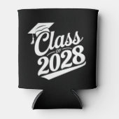 2028年卒業おめでとう 卒業式 卒業記念 缶クーラー (正面)