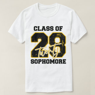 2028年卒業予定 高校2年生 入学準備 Tシャツ
