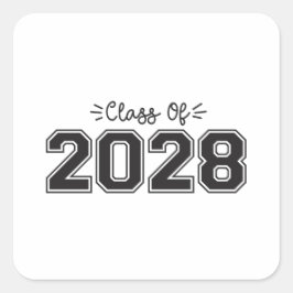 2028年卒業者2028年卒 スクエアシール