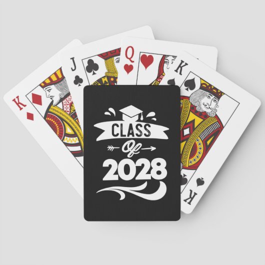 2028年卒業Tシャツ 2028年卒 トランプ (裏面)