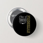 2028年卒高校1年生 入学初日 缶バッジ (正面&裏面)