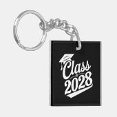 2028年度卒業生 自慢の卒業 キーホルダー (正面左)
