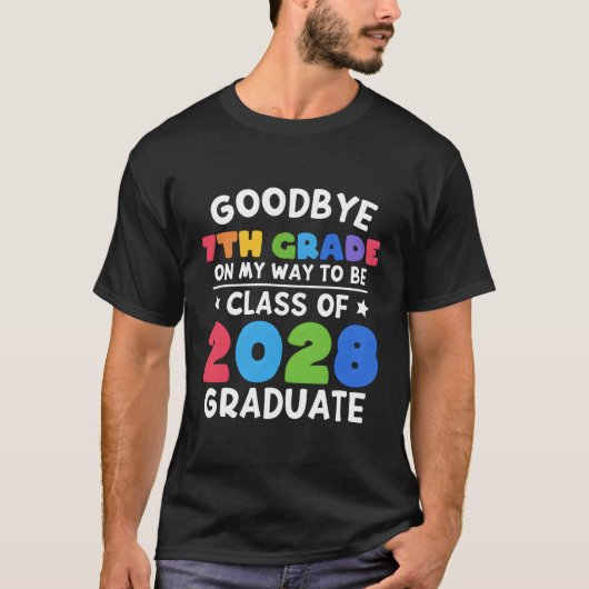 2028年度第7期区分バイバイ Tシャツ (正面)