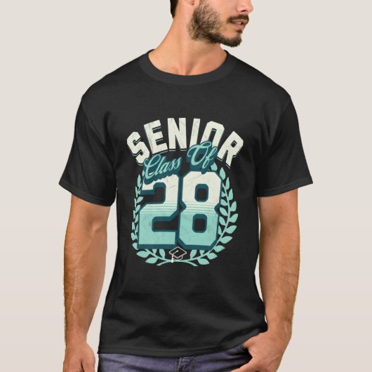 2028年後期卒業20年後期課程 Tシャツ (正面)