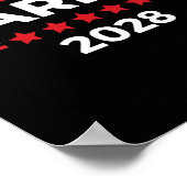 2028年社長兼カマラハリス社長 ポスター (角)