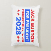 2028年社長兼ジャック・バートン アクセントクッション (裏面(縦))