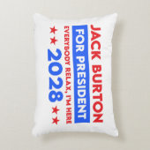 2028年社長兼ジャック・バートン アクセントクッション (正面(垂直))