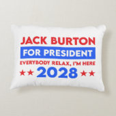 2028年社長兼ジャック・バートン アクセントクッション (裏面)