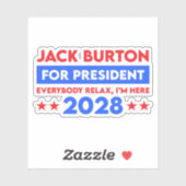 2028年社長兼ジャック・バートン シール (シート)