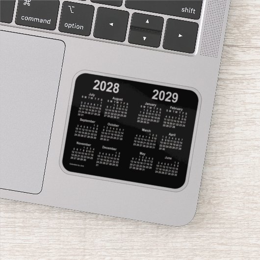 2028年7月～2029年6月Janz校年カレンダー シール (詳細)