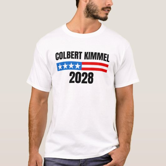 2028 Colbert Kimmel Tシャツ (正面)