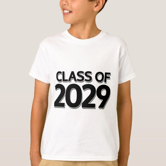 2029年クラス Tシャツ (正面)