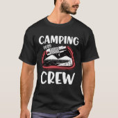 2029 Camping Crew  Family Camping Trip Group Carab Tシャツ (正面)