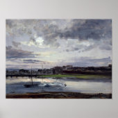 202.エルベと新しい町ドレスデン ポスター (正面)