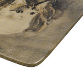 202.ネコ（Gwen John著） カッティングボード (角)