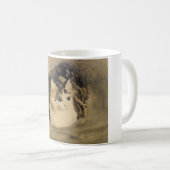 202.ネコ（Gwen John著） コーヒーマグカップ (正面右)