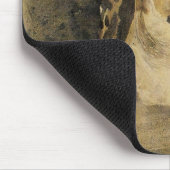 202.ネコ（Gwen John著） マウスパッド (コーナー)