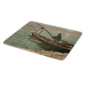 202.漁師（マックス・クルズワイル） カッティングボード (角)