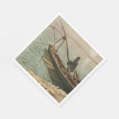 202.漁師（マックス・クルズワイル） スタンダードランチョンナプキン (角)