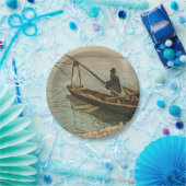 202.漁師（マックス・クルズワイル） ペーパープレート (パーティー)