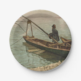 202.漁師（マックス・クルズワイル） ペーパープレート