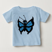 202.蝶 ベビーTシャツ (正面)