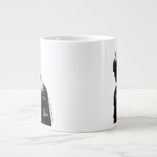 202.雨の中のバットマン ジャンボコーヒーマグカップ (正面)