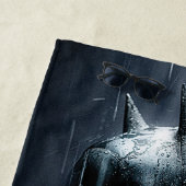 202.雨の中のバットマン ビーチタオル (インサイチュ)