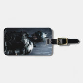 202.雨の中のバットマン ラゲッジタグ (正面横)