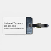 202.雨の中のバットマン ラゲッジタグ (裏面横)