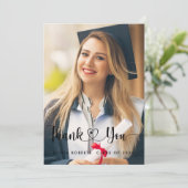 202Xクラスの卒業写真 サンキューカード (スタンド正面)